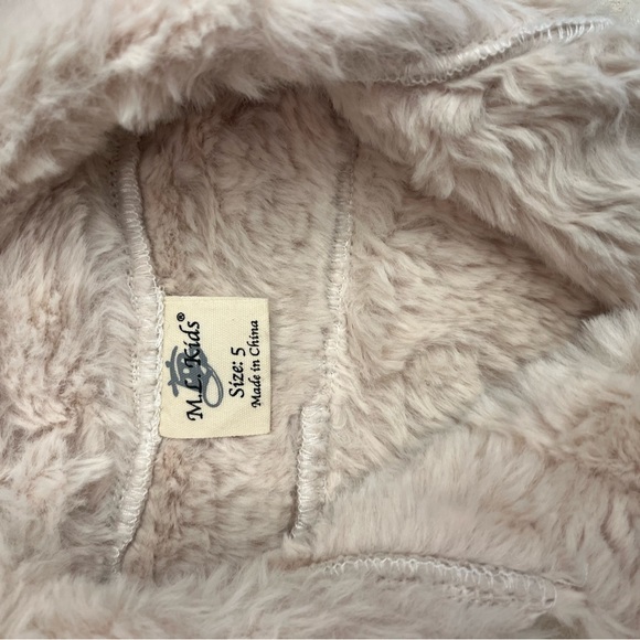 ML Kids Beige suede jacket - size 5 - Picture 5 of 5